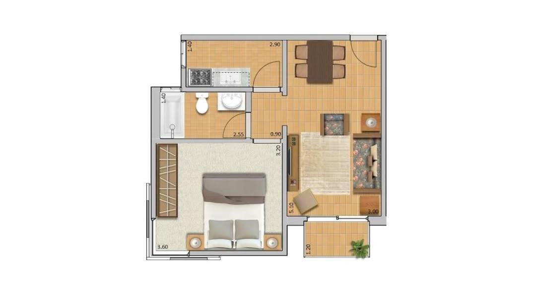 Alameda Apart Hotel São Paulo Eksteriør bilde