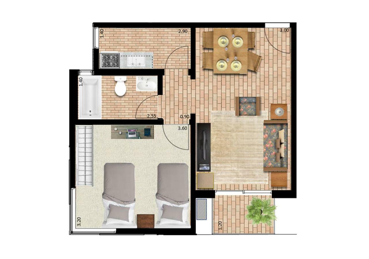 Alameda Apart Hotel São Paulo Eksteriør bilde